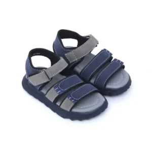 Kids Blue & Grey Sandals | Comfortable Everyday Footwear