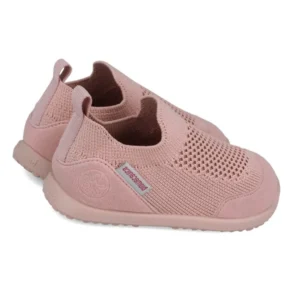 Pink Knit Slip-On Shoes for Women Lightweight & Comfortable