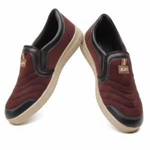 Brown Men’s Casual Sneakers Dadson Footwear EVR D-32