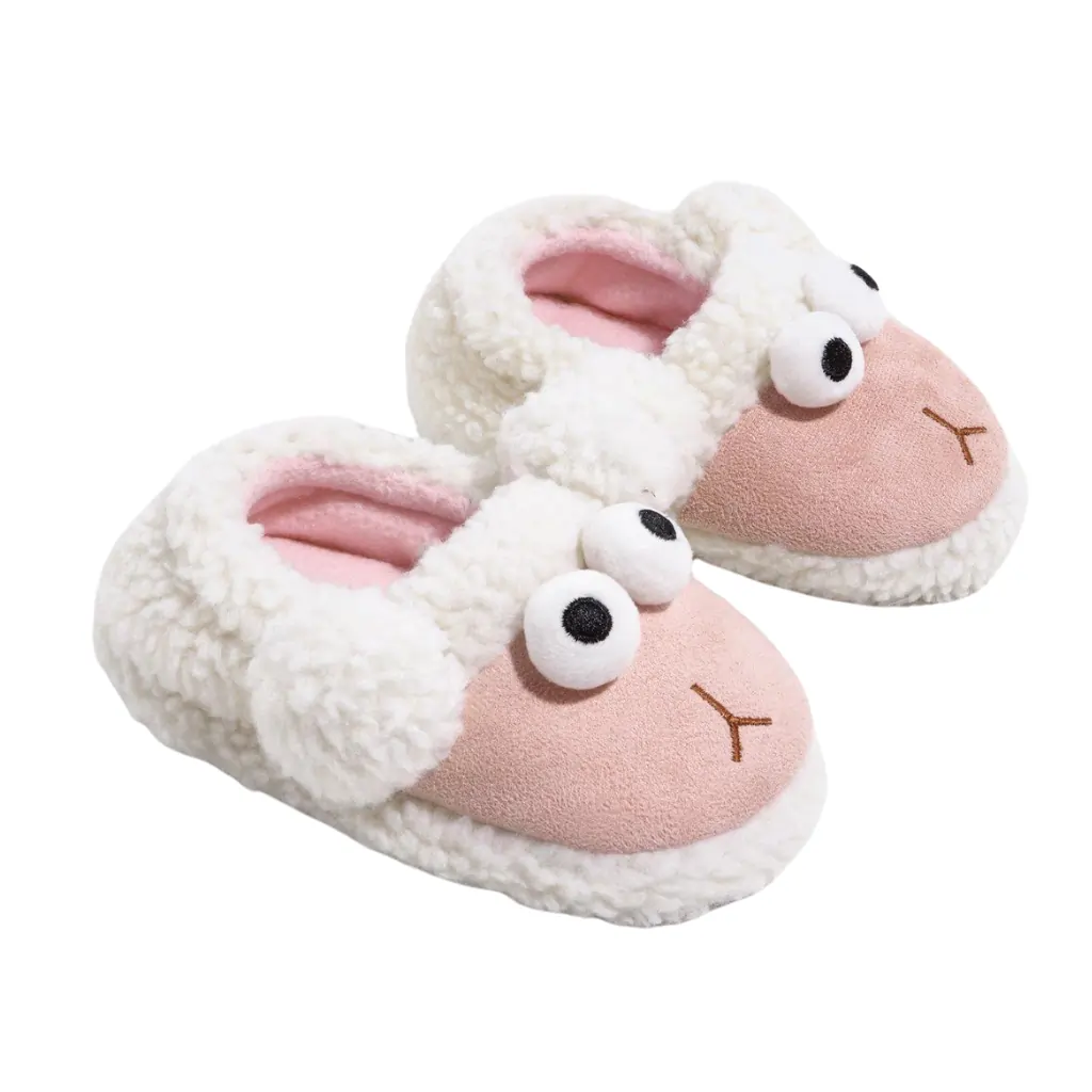 Cute Kids Winter Slippers Soft & Cozy Indoor Shoes