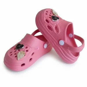 EVR Girls Crocs Stylish Pink Kids Clogs