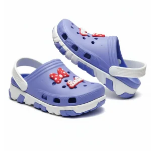 Kids Crocs Light Purple Comfortable EVA Clogs Dadson Footwear