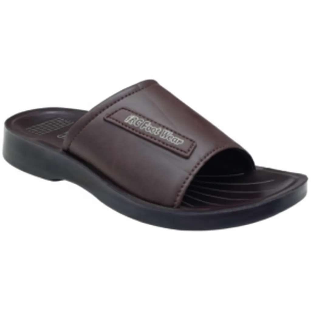 Men’s brown Casual Slippers Comfortable Daily Slide Wear