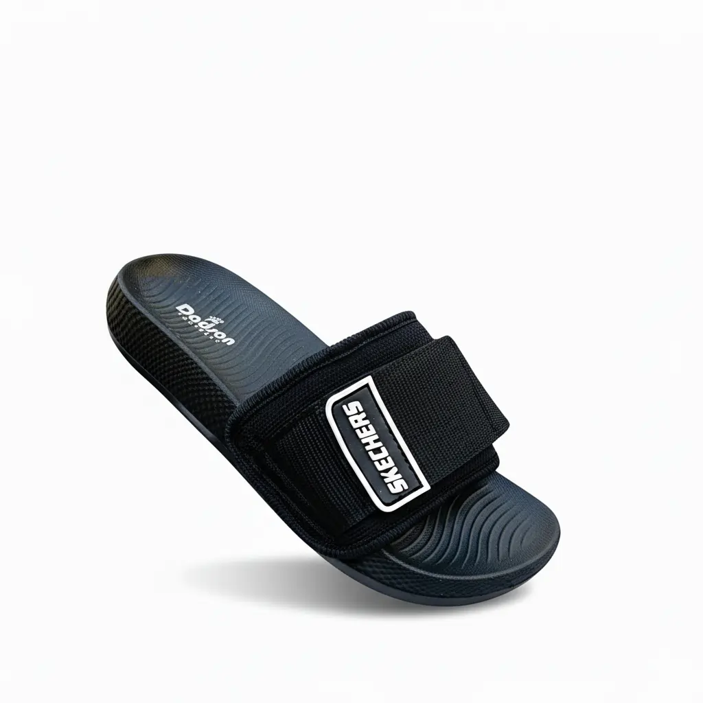 Red & Black Gents EVA Slipper Comfortable Everyday Wear