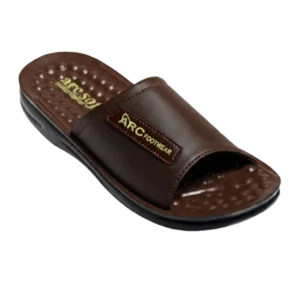 ARC Brown DHOOM-12 Ortho-Comfort Slipper