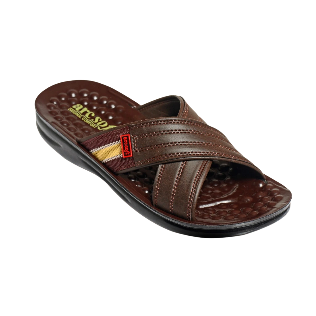 ARC Exclusive Comfort-Elite Men’s PU Slipper